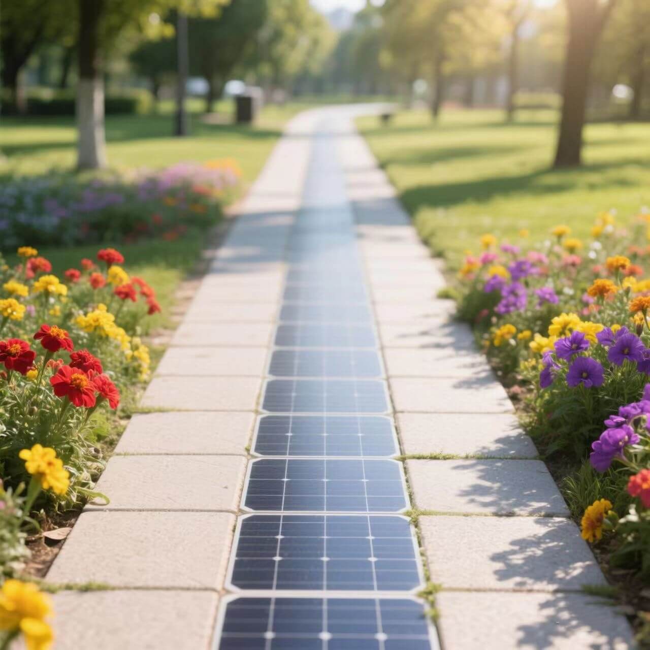 Application-of-photovoltaic-floor-tiles-on-park-square-sidewalks Application-of-photovoltaic-floor-tiles-on-park-square-sidewalks