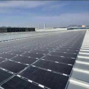 مشروع مشروع مصنع تشجيانغ لينبينغ الصناعي للألواح الشمسية BIPV لمصنع تشجيانغ لينبينغ الصناعي （3800 كيلوواط）