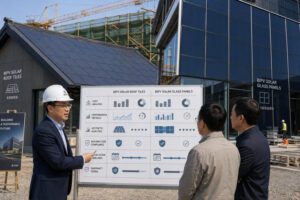 BIPV tiles vs BIPV glass