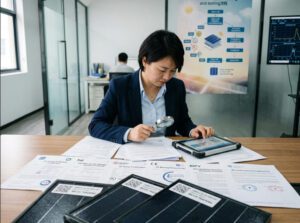 solar glass certifications verification