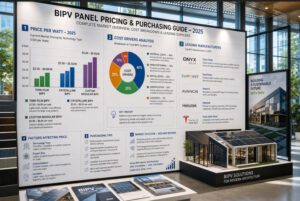 BIPV panel price per watt 2025