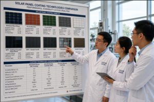 color coatings for solar panels
