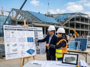 solar glass roofing new construction