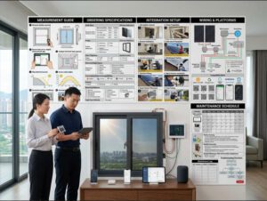 solar glass windows smart home integration