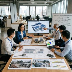 solar ready roof design commercial buildings