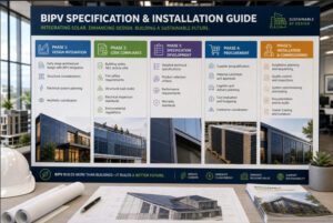 specify and install BIPV