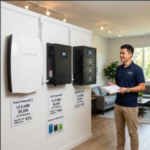 Tesla Powerwall vs budget lithium solar batteries