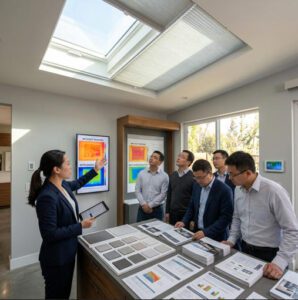 skylight shades energy savings solar integration