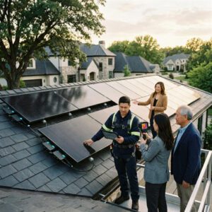 microinverters shading performance residential solar