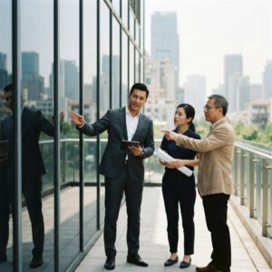 solar control glass office productivity B2B