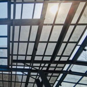 transparent solar glass